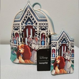Disney Loungefly Lady and The Tramp Portrait Set